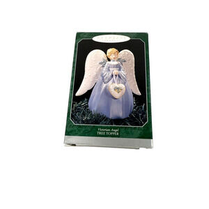 1998 Hallmark Keepsake Victorian Angel Tree Topper – Elegant Christmas